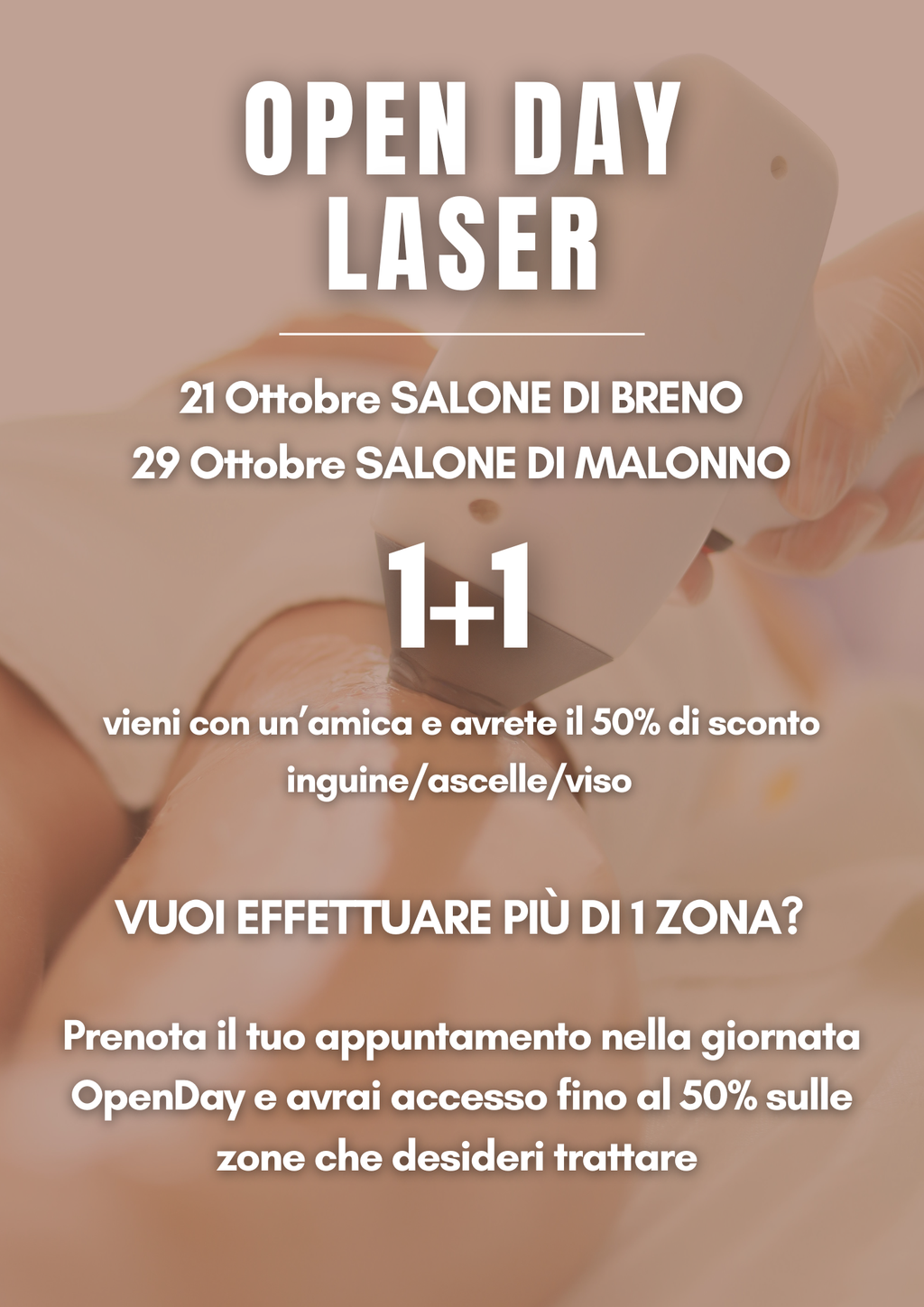 Acconto Open day